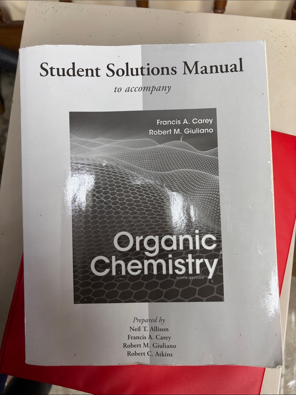 Organic Chemistry Student Solutions Manual - White